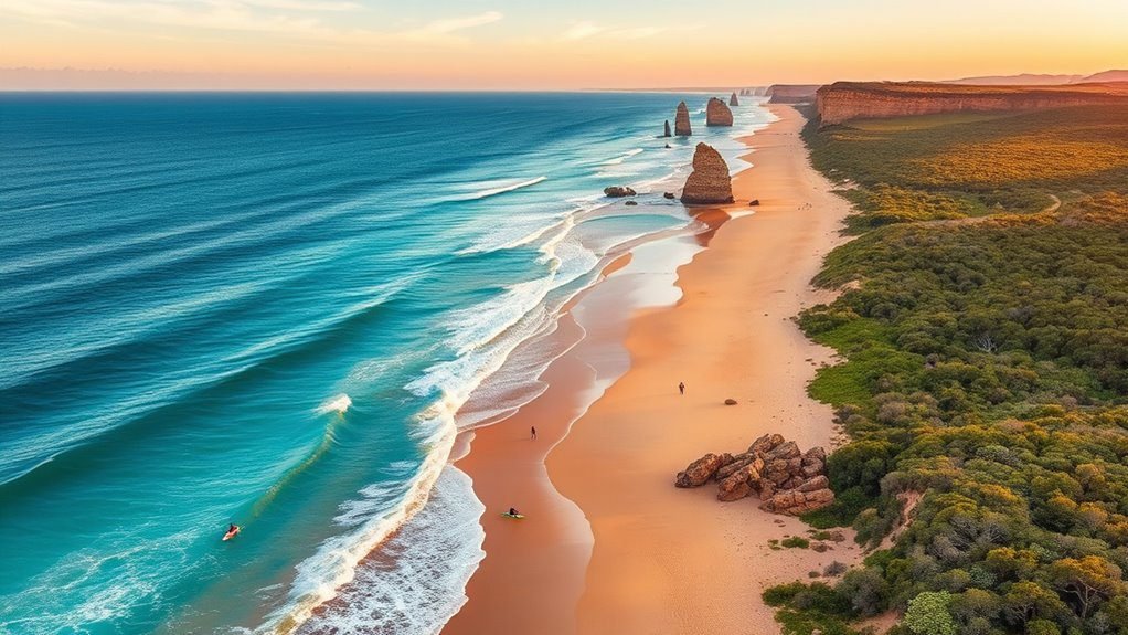 Facts about beaches in australia factstraits
